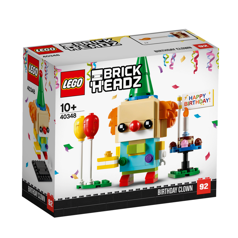 LEGO® 40348 BrickHeadz Birthday Clown - My Hobbies