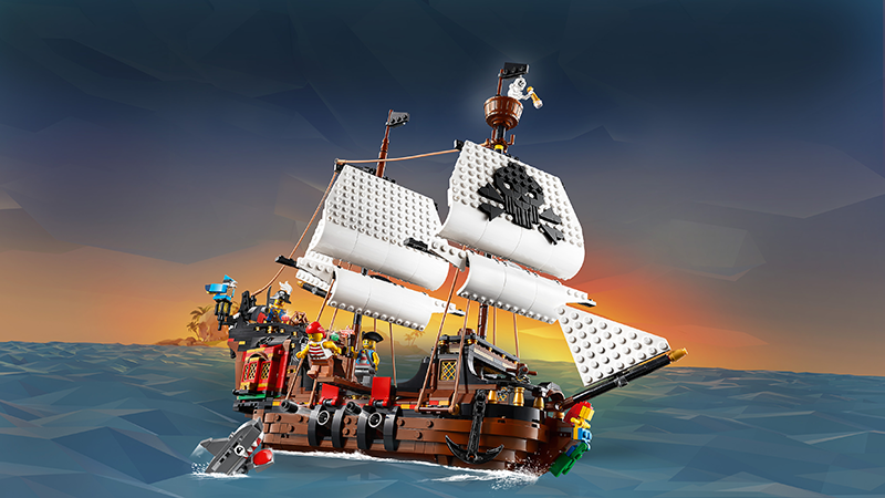 LEGO® 31109 Creator 3-in-1 Pirate Ship - My Hobbies