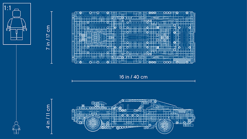 LEGO® 42111 Technic™ Dom's Dodge Charger - My Hobbies